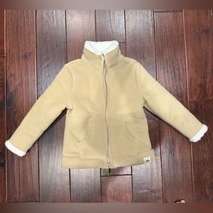 Old navy 5T Sherpa lined Fleece coat